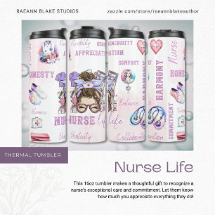 Nurse Life Thermal Tumbler