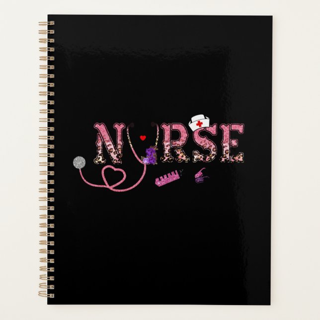 Nurse like pink planner (Front)