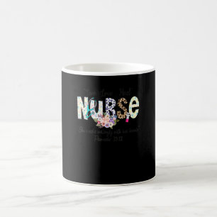 Nurse Live Love Heal Proverbs 3113 Nursing Women Coffee Mug