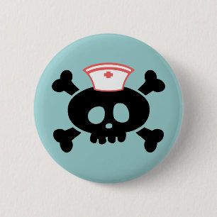 Nurse Lolly 6 Cm Round Badge