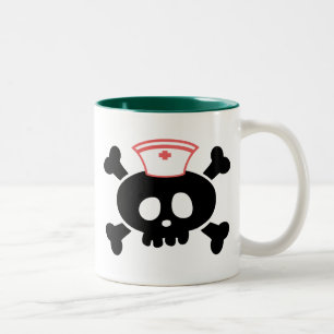 Nurse Lolly Two-Tone Coffee Mug