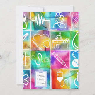 Nurse Love Holiday Card