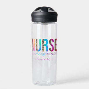 Nurse - Love, Inspire, Heal Water Bottle