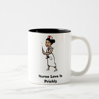 Nurse Love Is Prickly Coffee Mug