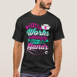 Nurse Love Nursing Student RN Life Thank You for T-Shirt