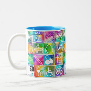 Nurse Love Two-Tone Coffee Mug