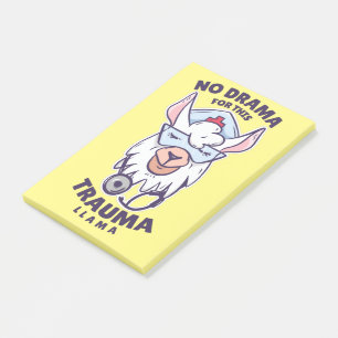 Nurse Loves Llama Post-it Notes