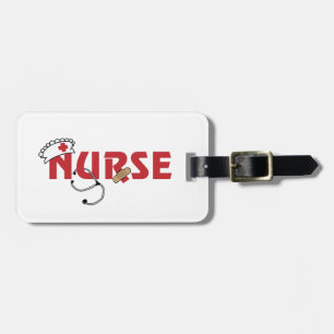 Nurse Luggage Tag