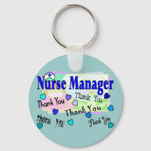 Nurse Manager THANK YOU Key Ring
