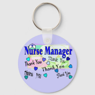 Nurse Manager THANK YOU Key Ring