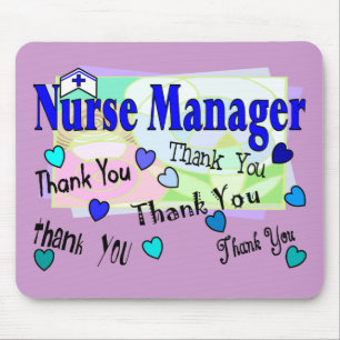 Nurse Manager THANK YOU Mouse Mat