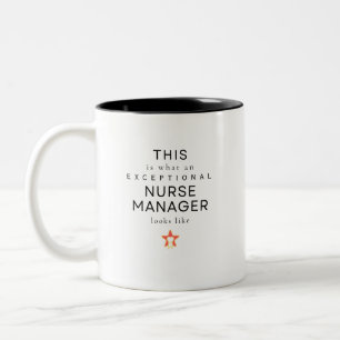 Nurse Manager Two-Tone Coffee Mug