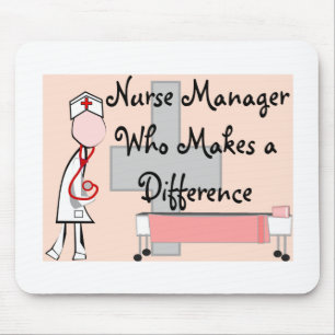 Nurse Manager Who Makes a Difference Gifts Mouse Mat