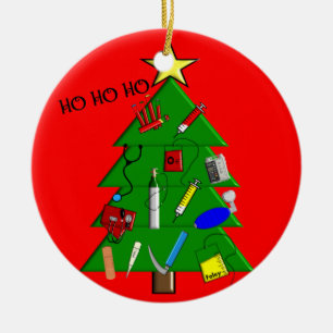 Nurse Medical Christmas Ornament