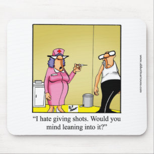 Nurse/Medical Humour Mouse Pad "Spectickles"