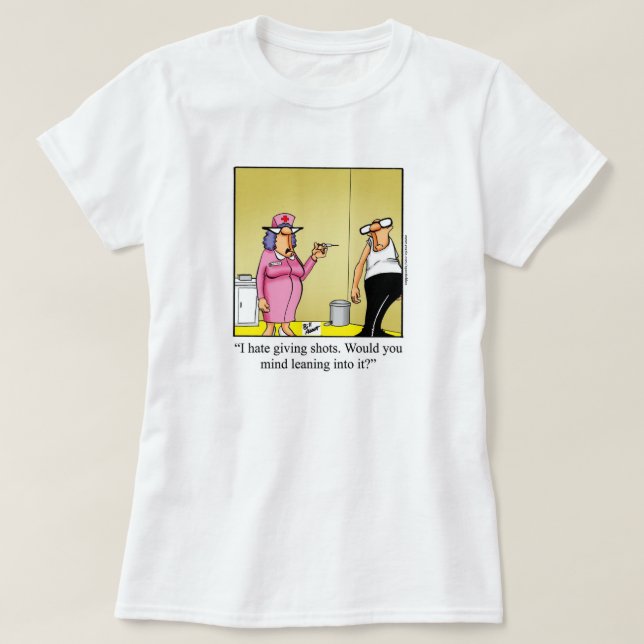 Nurse/Medical Humour Tee Shirt "Spectickles" (Design Front)
