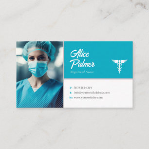 Nurse Medical Professional Business Card