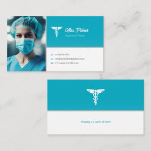 Nurse   Medical Professional Business Card