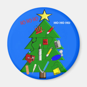 Nurse/Medical Staff Christmas Cards and Gifts Magnet