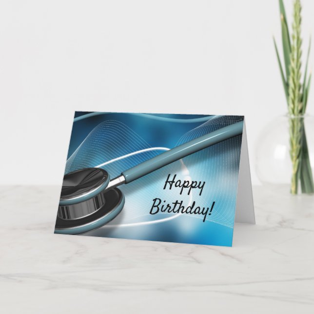 Nurse Medical Stethoscopes    Card (Front)