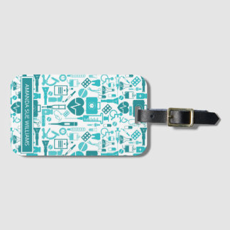 Nurse / Medical Student - Add Your Name /Monogram Luggage Tag