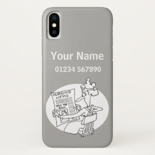 Nurse - Medical Theme Cartoon iPhone X Case