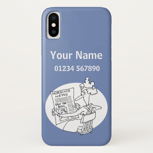 Nurse - Medical Theme Cartoon Case-Mate iPhone Case (Back)