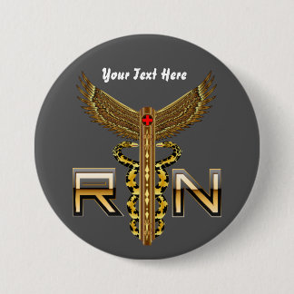 Nurse Men Women View about design below 7.5 Cm Round Badge