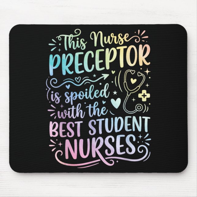 Nurse Mentor Preceptor Mouse Mat (Front)