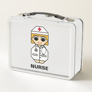 Nurse Metal Lunch Box