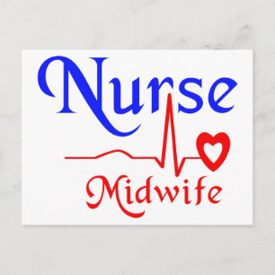 Nurse Midwife Postcard