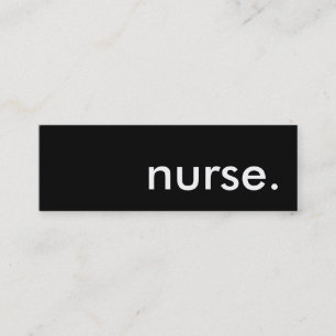 nurse.. mini business card