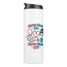 Nurse Mode On Off Funny Nursing Life Design
