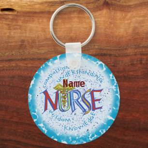 Nurse Motto  keychain