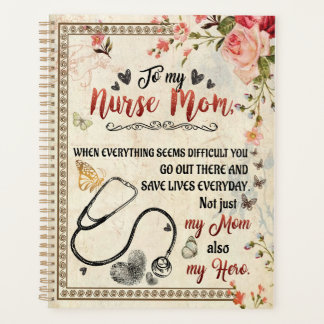 Nurse Mum Gifts | Letter To My Nurse Mum Planner