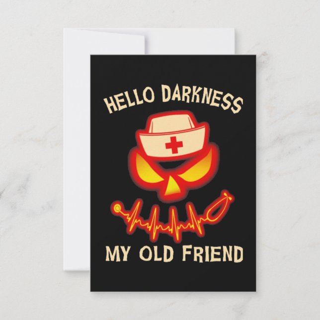 Nurse My Old Friend Card (Front)