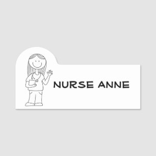 "Nurse" Name Tag