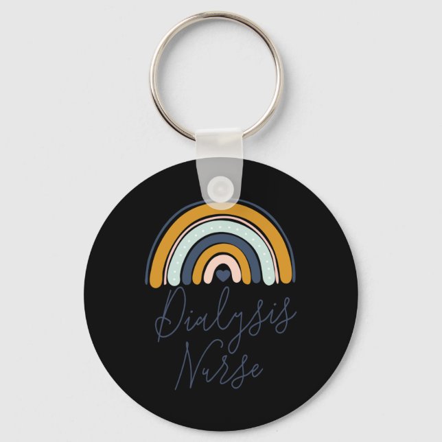 Nurse Nephrology Kidney Disease Failure Nursing 2  Key Ring (Front)