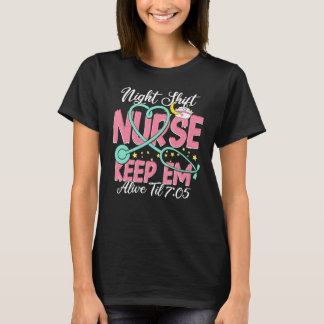 Nurse Night Shift Nursing Nurse T-Shirt