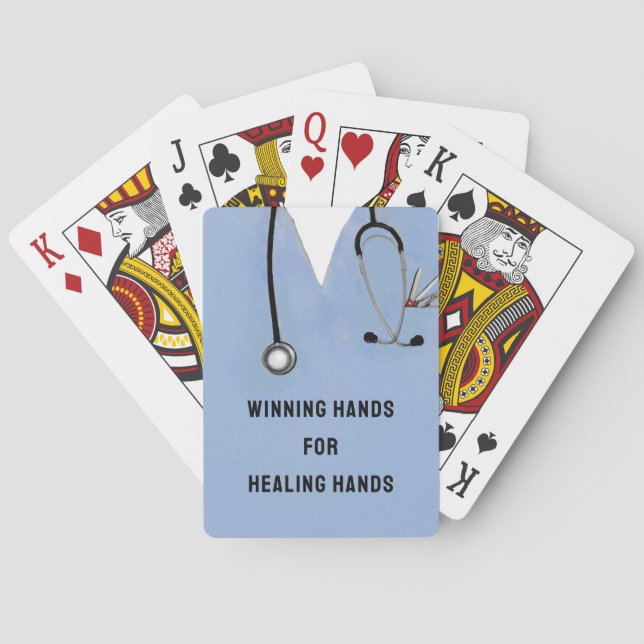 Nurse Novelty Gifts Playing Cards (Back)