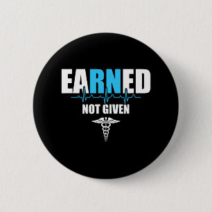 Nurse Nurse Practitioner Black Small Clic Fit Crew 6 Cm Round Badge