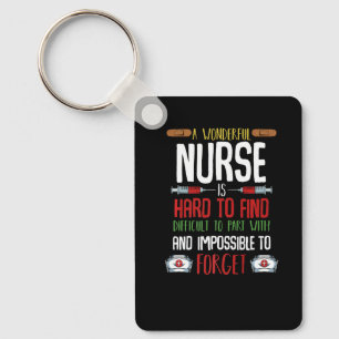 Nurse  Nursing Care Profession Health Recover Medi Key Ring