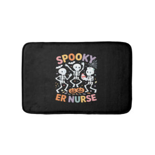 Nurse Nursing Cute Halloween Spooky Essential T-Sh Bath Mat