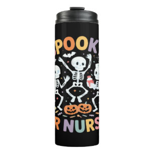 Nurse Nursing Cute Halloween Spooky Essential T-Sh Thermal Tumbler