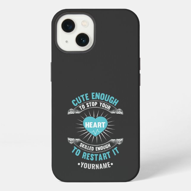 Nurse Nursing Funny Nurse iPhone Case (Back)