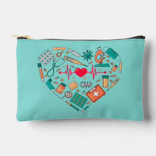 Nurse Nursing Heart Tool Accessory Pouch