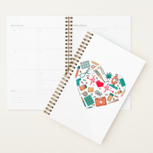 Nurse Nursing Heart Tool Planner