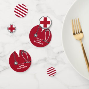 Nurse Nursing School Graduation Confetti