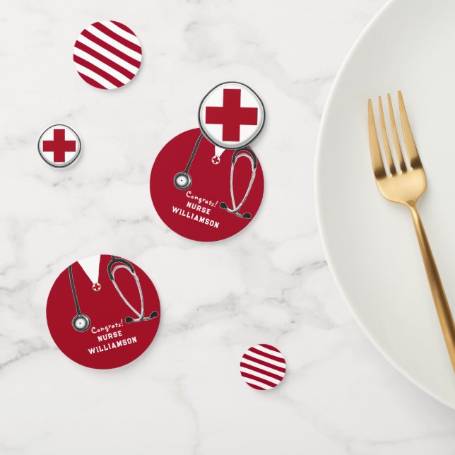 Nurse Nursing School Graduation Confetti (Group)
