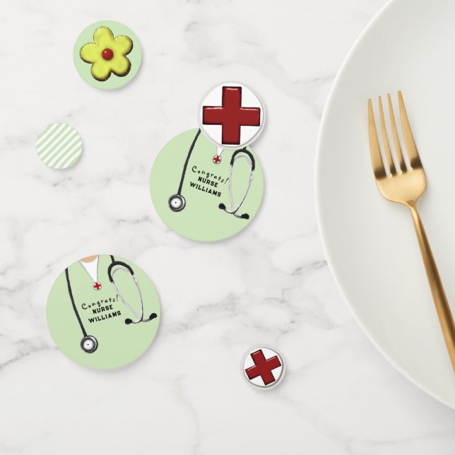 Nurse Nursing School Graduation Confetti (Group)